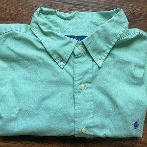 Mens Ralph Lauren classic fit size XXL. Sea foam green.